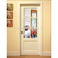 Fancy wood glass door design for room, interior wood glass door